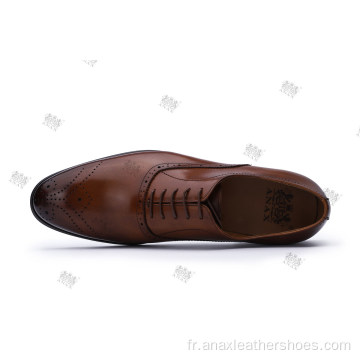 Nouveau Design Hommes Habillent Des Chaussures En Cuir